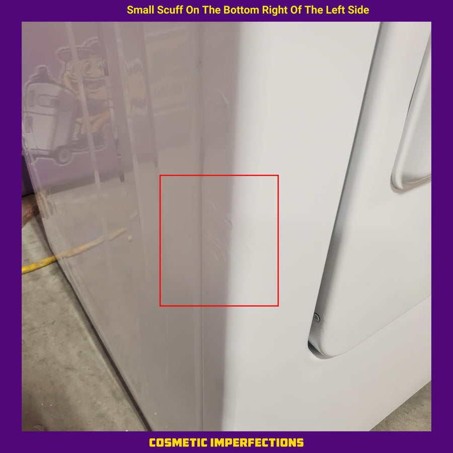 Maytag 4.2 Cu. Ft. Capacity Top Load Washer in White MTW4205SW - Open Box and MayTag 7.0 cu. ft. Top Load Electric Wrinkle Prevent Dryer MED4500MW - Scratch & Dent (Minor)