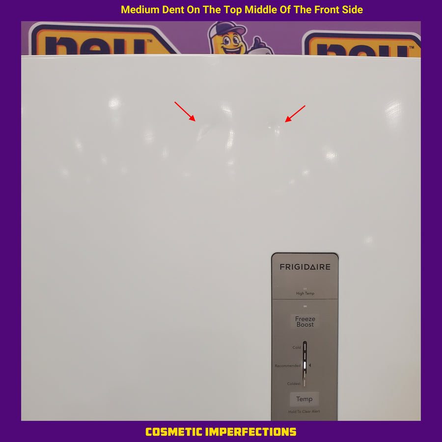 Frigidaire 20 Cu. Ft. ENERGY STAR Garage Ready White Upright Freezer with EvenTemp™ Cooling System FFUE2024AW - Scratch & Dent (Minor)