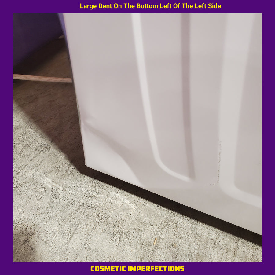 Whirlpool White Electric Extra Large 7.0 Cu. Ft. Dryer with Wrinkle Shield 22121517 - WED4815EW - Scratch & Dent (Minor)