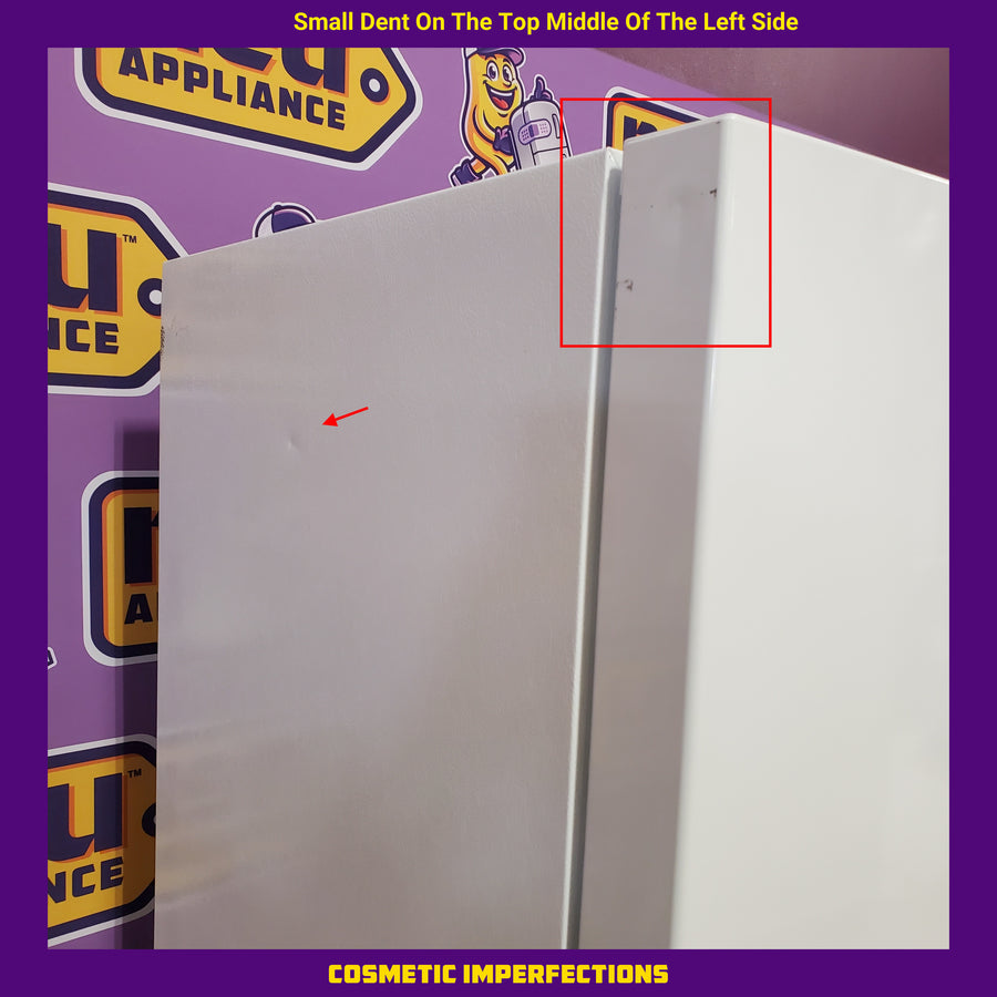 Frigidaire 20 Cu. Ft. ENERGY STAR Garage Ready White Upright Freezer with EvenTemp™ Cooling System FFUE2024AW - Scratch & Dent (Minor)
