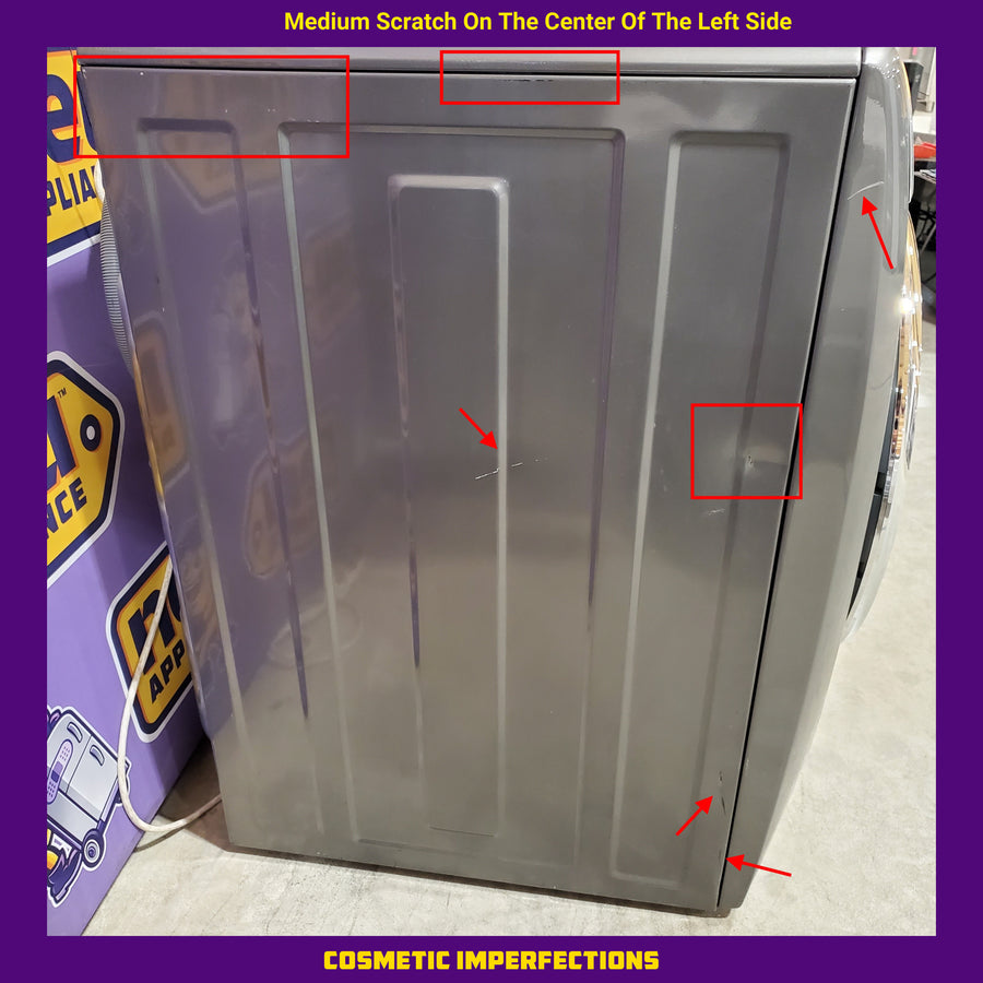 Electrolux Titanium Front Load 600 Series 4.5 Cu. Ft. Washer with Smartboost and Hand Wash Cycle ELFW7637AT - Scratch & Dent (Moderate)