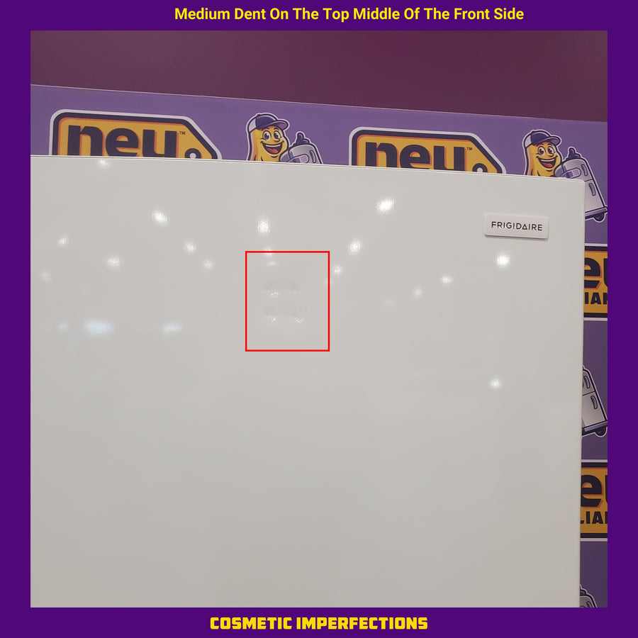 Frigidaire 20 Cu. Ft. Energy Star Garage Ready Upright Freezer in White FFUE2022AW - Scratch & Dent (Minor)