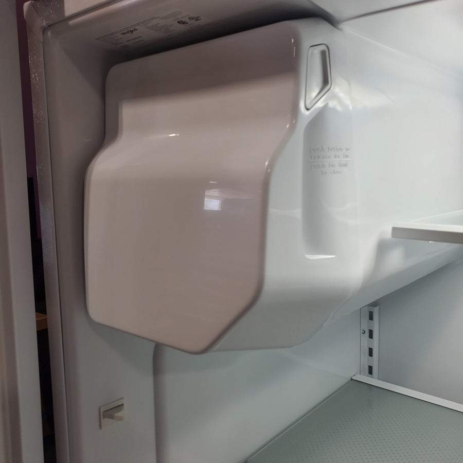 Whirlpool 25 cu. ft. French Door Refrigerator with Two-Tier Freezer Storage in White WRMF3636RW - Scratch & Dent (Minor)