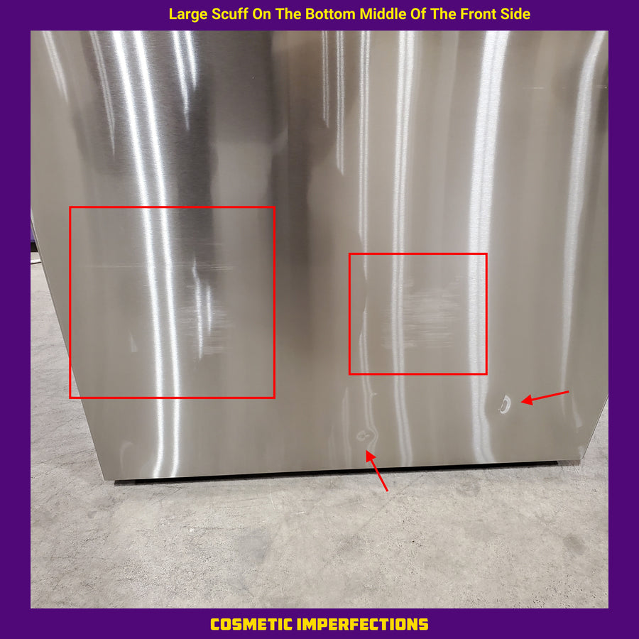 Bertazzoni 31" Bottom Mount Free Standing Refrigerator in Stainless Steel REF31BMFIX - Scratch &Dent (Moderate)