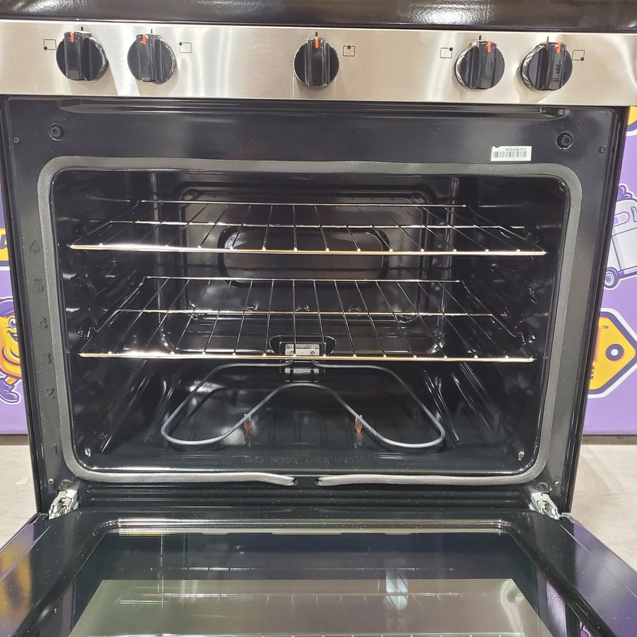 Frigidaire 30" 5 Burner Element Electric Range FCRE3052BS - Scratch & Dent (Minor)