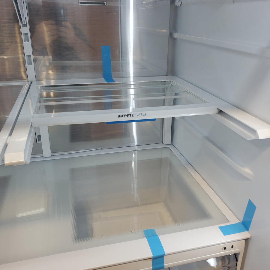 Midea Energy Star 29 cu. ft. OneTouch AutoFill™ French Door Refrigerator in Stainless Steel 22442649 - MRF29D9BST - Scratch & Dent (Moderate)