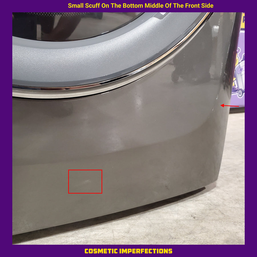 Electrolux Titanium Front Load 600 Series 4.5 Cu. Ft. Washer with Smartboost ELFW7637AT - Scratch & Dent (Minor) and Electrolux 500 Series Electric Steam 8.0 cu ft ENERGY STAR Dryer with Instant Refresh Cycle ELFE7537AT - Scratch & Dent (Moderate)