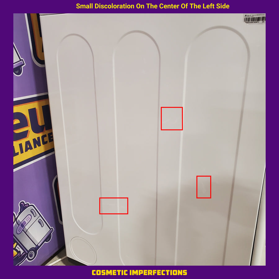 LG 7.3-cu ft Vented Gas Dryer in White DLG7101W - Scratch & Dent (Minor)