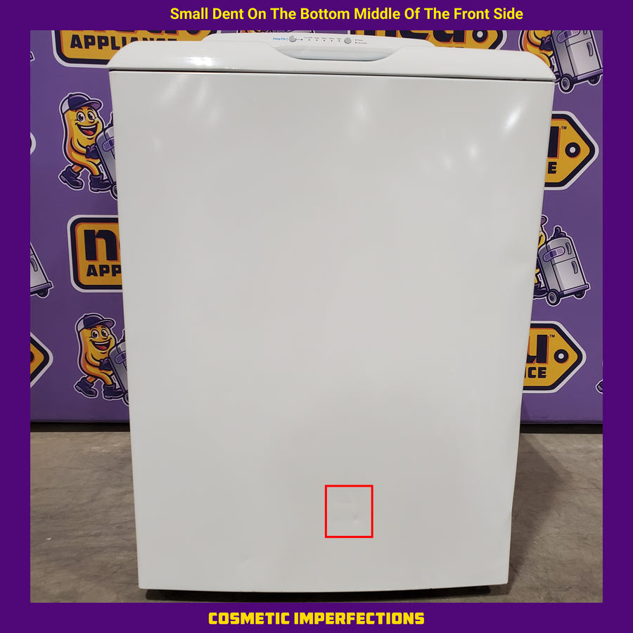 GE® 4.5 cu. ft. Capacity Washer with Stainless Steel Basket in White GTW465ASNWW - Certified Refurbished and GE White Electric 7.2 Cu. Ft. Dryer with Aluminized Alloy Drum GTD42EASJWW - Certified Refurbished