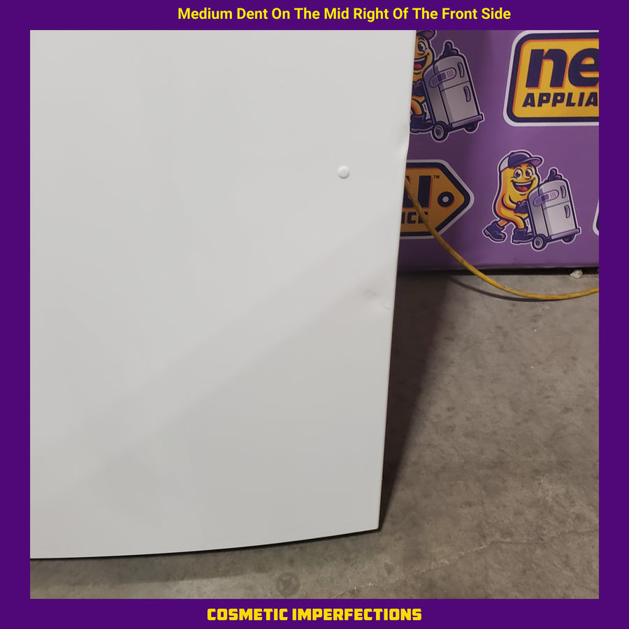Frigidaire 20 Cu. Ft. ENERGY STAR Garage Ready White Upright Freezer with EvenTemp™ Cooling System FFUE2024AW - Scratch & Dent (Major)