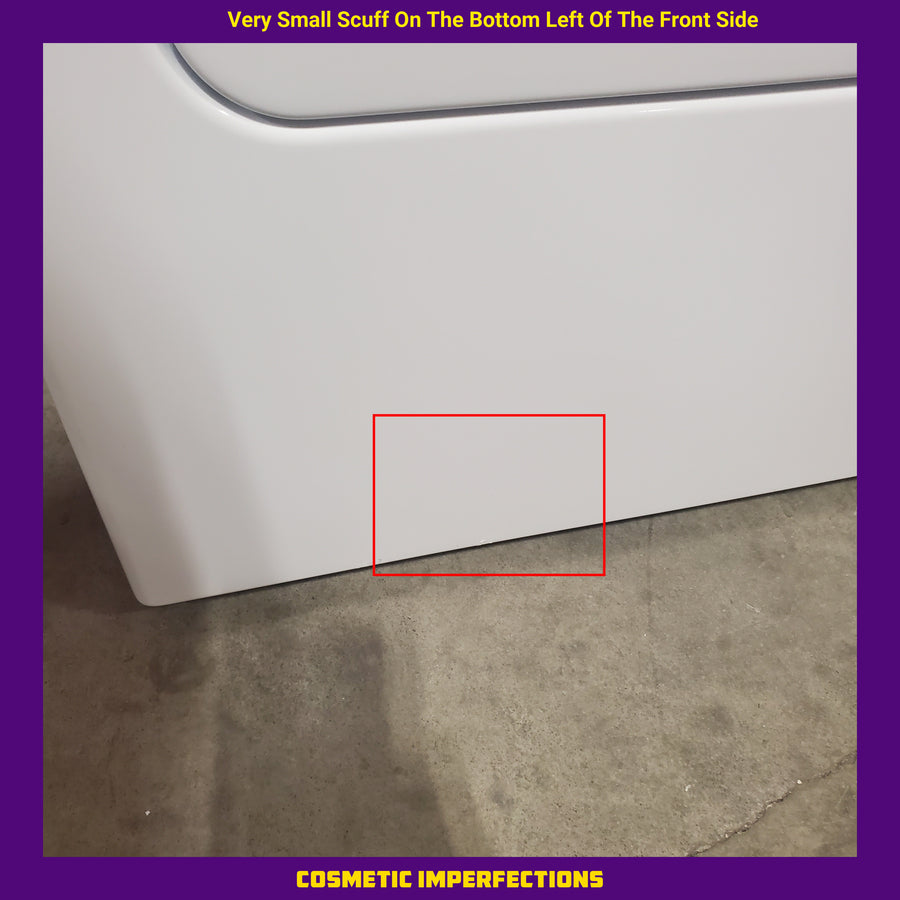 Whirlpool White Electric Extra Large 7.0 Cu. Ft. Dryer with Wrinkle Shield WED4815EW - Scratch & Dent (Minor)