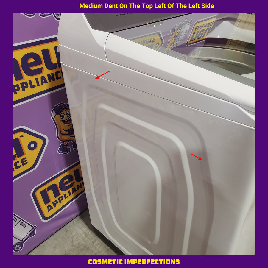 Samsung ENERGY STAR 5.0 cu. ft. Top Load Washing Machine with Active Water Jet WA50R5200AW - Certified Refurbished