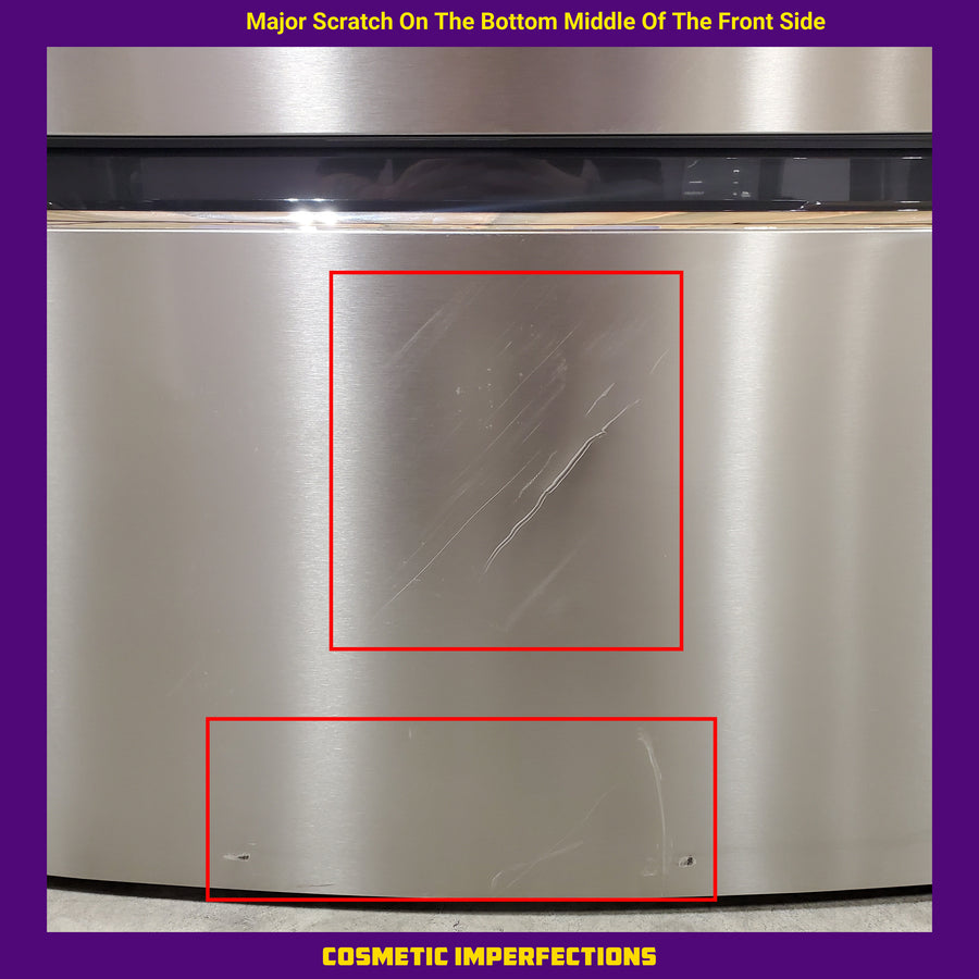 Frigidaire Gallery 26 Cu. Ft. Standard-Depth 4-Door French Door Refrigerator in Fingerprint Resistant Stainless Steel 22442652 - GRMS2773AF - Scratch & Dent (Major)
