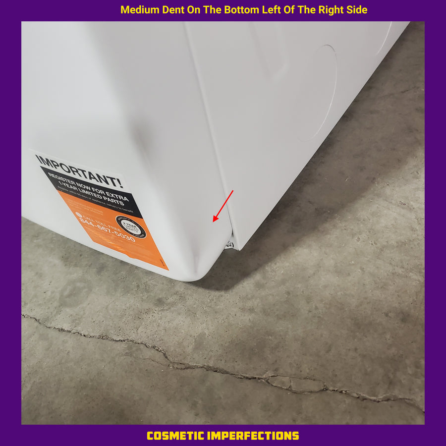 Whirlpool 7.4 cu. ft. ENERGY STAR® Front Load Electric Dryer with Wrinkle Shield™ Option WED4720RW - Scratch & Dent (Moderate)