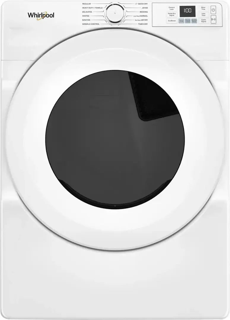 Whirlpool 7.4 cu. ft. ENERGY STAR® Front Load Electric Dryer with Wrinkle Shield™ Option 22521665 - WED4720RW - Scratch & Dent (Minor)