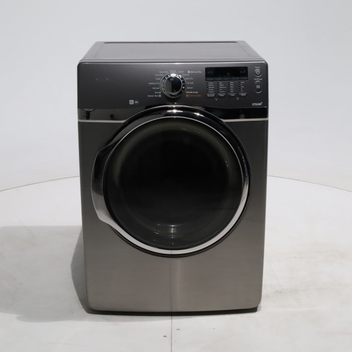 Pictures of Platinum Samsung 7.4 cu. ft. Frontload Gas Dryer with Steam - Certified Refurbished - Neu Appliance Outlet - Discount Appliance Outlet in Austin, Tx