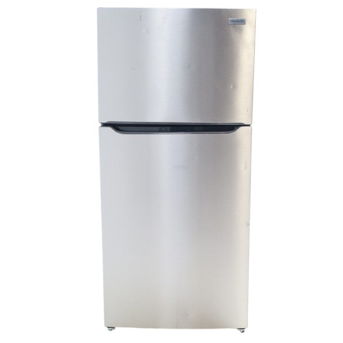 Pictures of 30 in. Wide EasyCare Stainless Steel Frigidaire 20.0 cu. ft. Top Freezer Refrigerator with EvepTemp Cooling System - Certified Refurbished - Neu Appliance Outlet - Discount Appliance Outlet in Austin, Tx