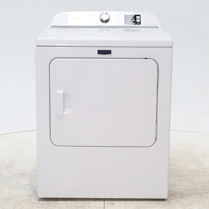 Pictures of Maytag 7.0 cu ft Electric Dryer with Moisture Sensing and Quick Dry cycle - Scratch & Dent - Minor - Neu Appliance Outlet - Discount Appliance Outlet in Austin, Tx