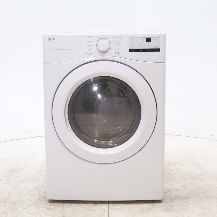 Pictures of ENERGY STAR LG 7.4 cu. ft. Electric Vented Dryer with Sensor Dry and SmartThinQ Technology - Certified Refurbished - Neu Appliance Outlet - Discount Appliance Outlet in Austin, Tx