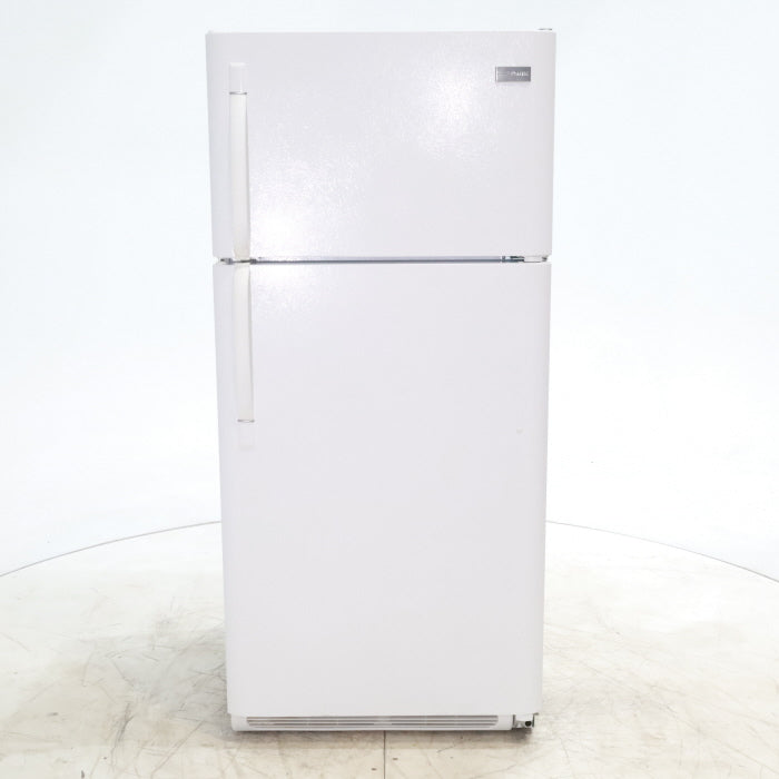 Pictures of 30" Wide Frigidaire White 18.3 Cu Ft Top Freezer Refrigerator with Adjustable Shelving - Certified Refurbished - Neu Appliance Outlet - Discount Appliance Outlet in Austin, Tx
