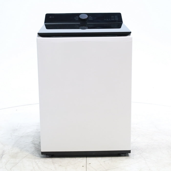 Pictures of LG 5.3 cu. ft. SMART Mega Capacity Top Load Washer in Alpine White with Agitator, Easy Unload and TurboWash3D Technology - Scratch & Dent - Minor - Neu Appliance Outlet - Discount Appliance Outlet in Austin, Tx