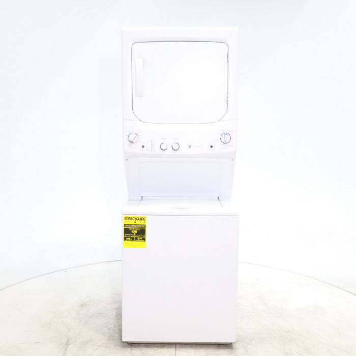 Pictures of GE 3.8 cu. ft. Laundry Center Washer and 5.9 cu. ft. Electric Dryer with Electro-Mechanical Rotary Dial Controls - Scratch & Dent - Minor - Neu Appliance Outlet - Discount Appliance Outlet in Austin, Tx