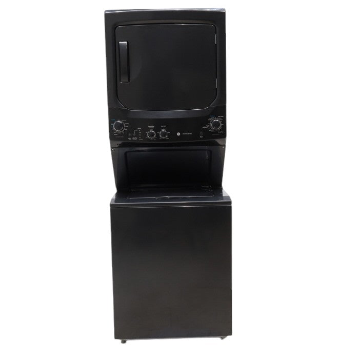 Pictures of Ge Spacemaker Diamond Gray Laundry Center with 3.8 cu ft Washer and 5.9 cu Ft 240v Electric Dryer - Certified Refurbished - Neu Appliance Outlet - Discount Appliance Outlet in Austin, Tx