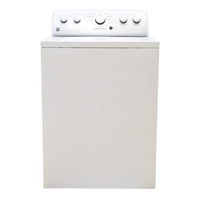 Pictures of Kenmore White 4.3 cu. Ft Top Load Washer w/Triple Action Impeller with StainBoost Feature - Certified Refurbished - Neu Appliance Outlet - Discount Appliance Outlet in Austin, Tx