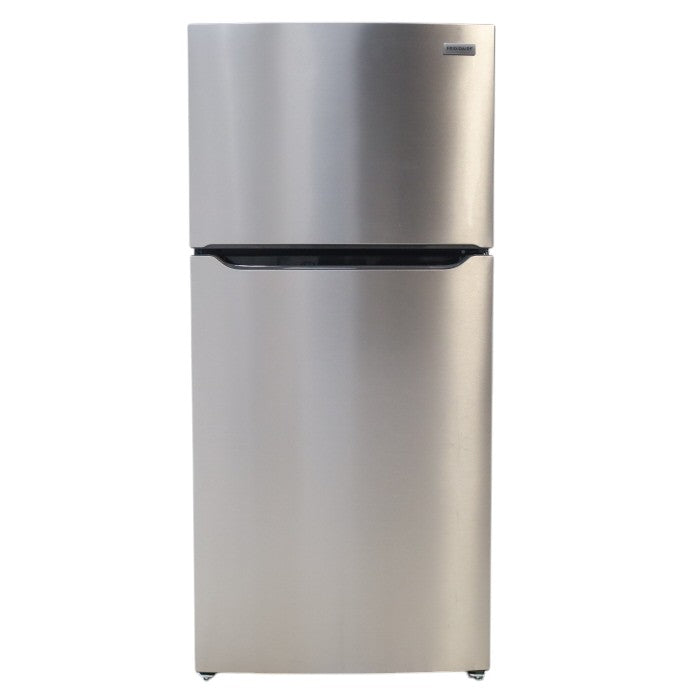 Pictures of 30 in. Wide EasyCare Stainless Steel Frigidaire 20.0 cu. ft. Top Freezer Refrigerator with EvepTemp Cooling System and Ice Maker- Scratch & Dent - Minor - Neu Appliance Outlet - Discount Appliance Outlet in Austin, Tx