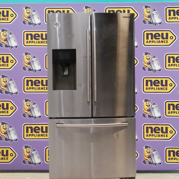 Pictures of Samsung Stainless Steel 36' Wide French Door 24.6 cu ft Refrigerator with Cool Select Pantry and Twin Cooling Plus - Certified Refurbished - Neu Appliance Outlet - Discount Appliance Outlet in Austin, Tx