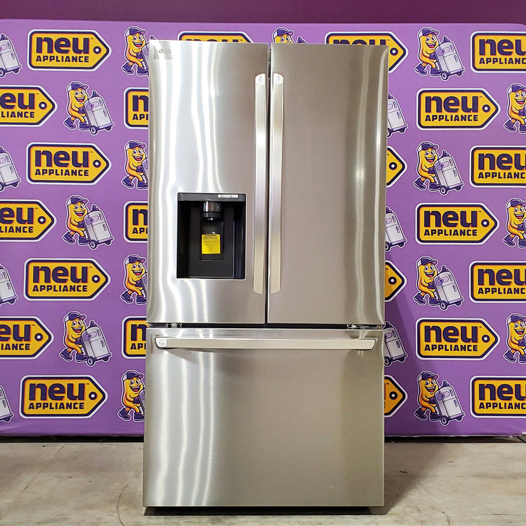 LG 31 cu. ft. Smart Standard-Depth MAX™ French Door Refrigerator with Dual Ice 3SD919 - LRFXS3106S - Scratch & Dent (Minor)