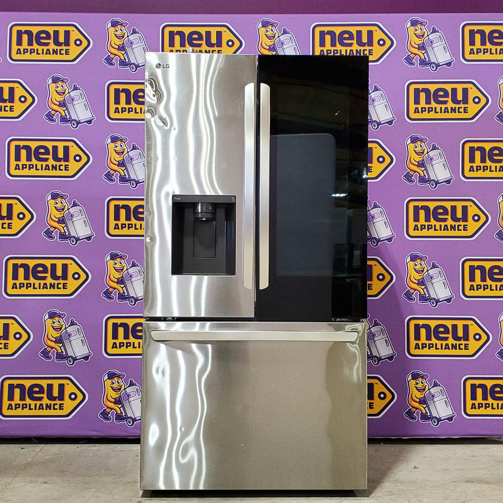 LG 26 cu. ft. Smart InstaView® Counter-Depth MAX™ French Door Refrigerator 17SD118 - LRFOC2606S - Scratch & Dent (Minor)