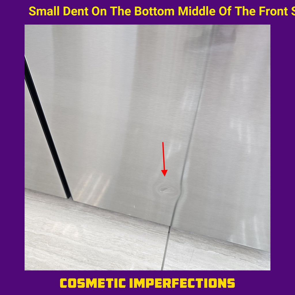 Pictures of Bespoke Stainless Steel 4-Door Flex™ Full Depth Refrigerator (29 cu. ft.) with AI Family Hub™ Screen + and AI Vision Inside™ - 4SD430 - RF29DB9900QDAA - Scratch & Dent (Minor) - Neu Appliance Outlet - Discount Appliance Outlet in Austin, Tx