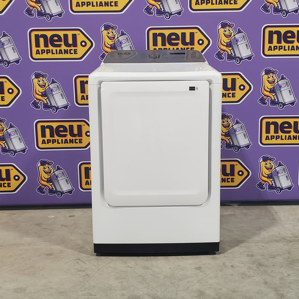 Pictures of Samsung 7.4-cu ft Electric Dryer with Wrinkle Prevent Option (White) - Scratch and Dent (Minor) - Neu Appliance Outlet - Discount Appliance Outlet in Austin, Tx