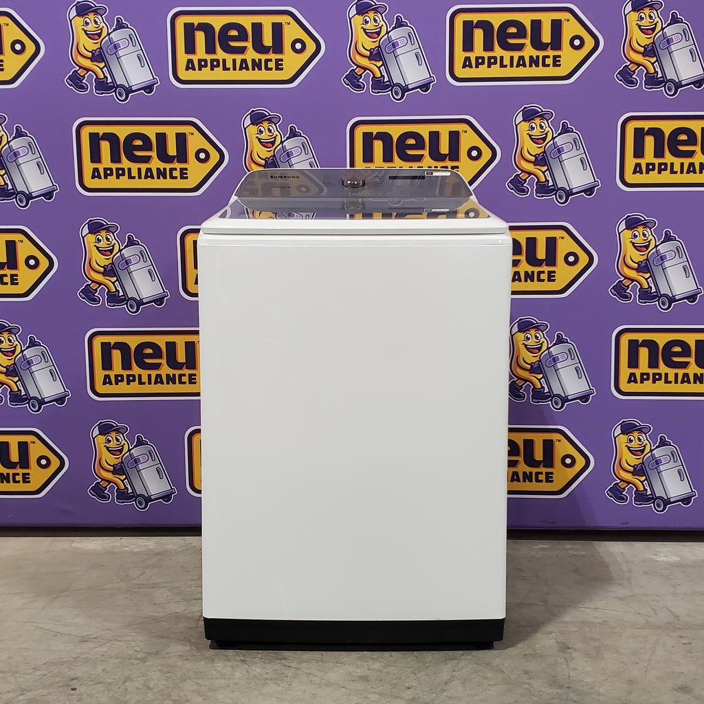 Pictures of Samsung ENERGY STAR 5.0 cu. ft. Top Load Washing Machine with Active Water Jet 1CR02126 - WA50R5200AW - Certified Refurbished - Neu Appliance Outlet - Discount Appliance Outlet in Austin, Tx