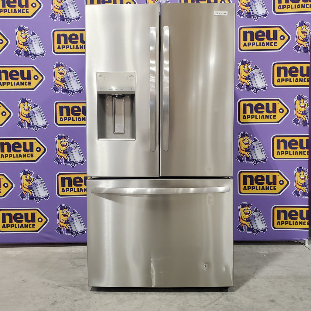 Pictures of Frigidaire 28 Cu. Ft. Standard-Depth French Door Refrigerator in Stainless Steel FRFS2823AF - Scratch & Dent (Moderate) - Neu Appliance Outlet - Discount Appliance Outlet in Austin, Tx