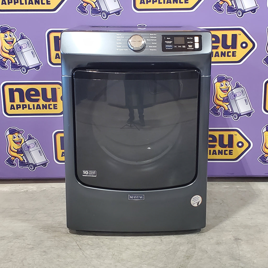 Pictures of Maytag 7.4 cu. ft. Smart Pet Pro Front Load Electric Dryer 3SD717 - MED7020RF - Scratch & Dent (Minor) - Neu Appliance Outlet - Discount Appliance Outlet in Austin, Tx