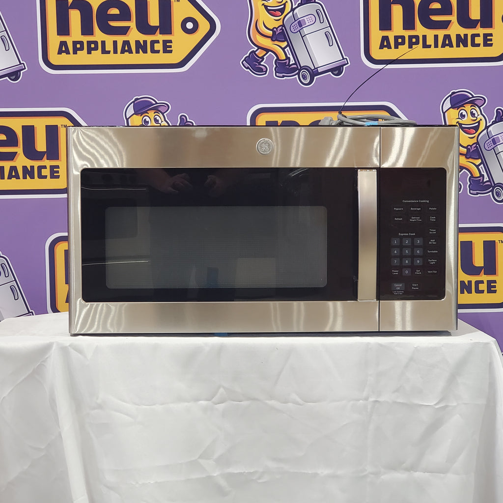 GE® 1.6 Cu. Ft. Over-the-Range Microwave Oven in Stainless Steel 5SD221 - JVM3160RFSS - Scratch & Dent (Minor)