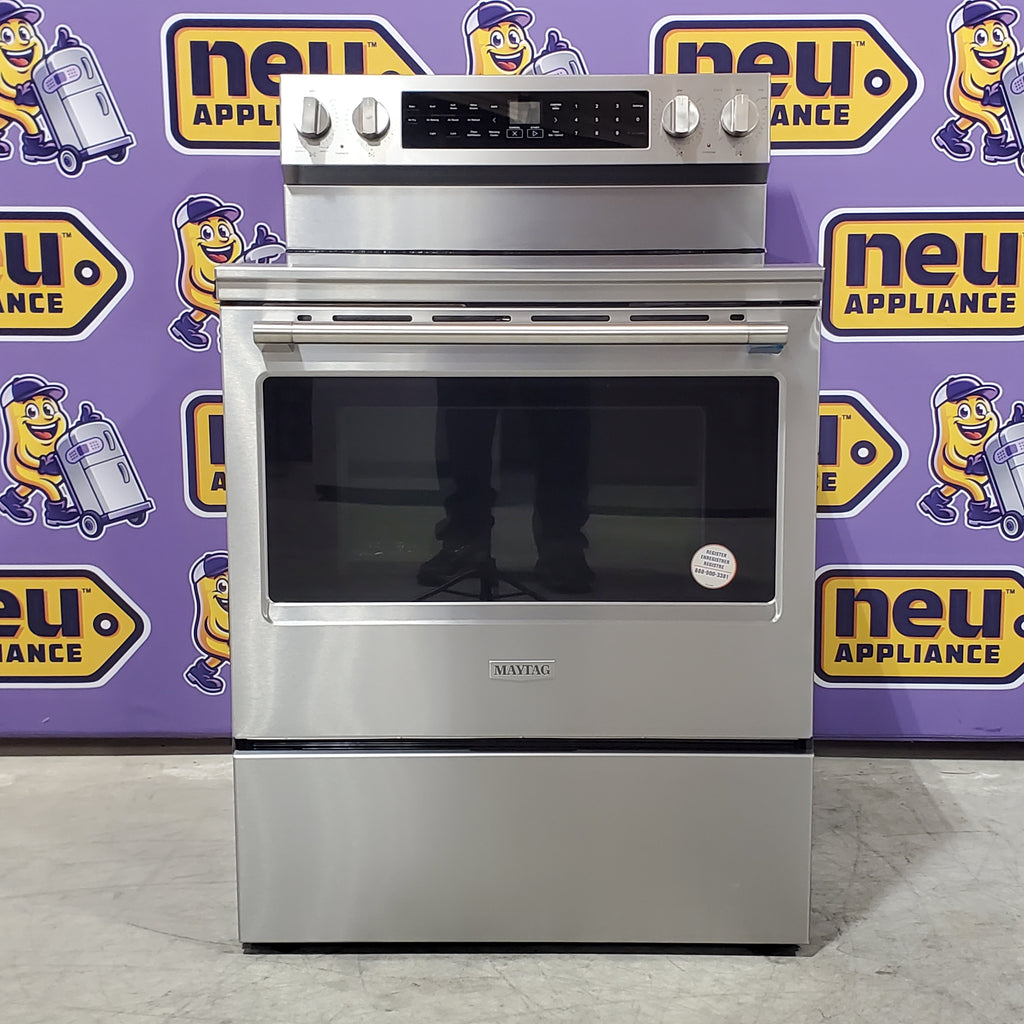 Pictures of Maytag 5.3 cu. ft. Electric Range With Grill Mode 7SD709 - MFES8030RZ - Scratch & Dent (Minor) - Neu Appliance Outlet - Discount Appliance Outlet in Austin, Tx