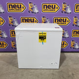Vissani 6.9 cu. ft. Manual Defrost Chest Freezer in White, Garage Ready with LED Light Type 251311SD1018 - DCM7QRWW - Scratch & Dent (Major)