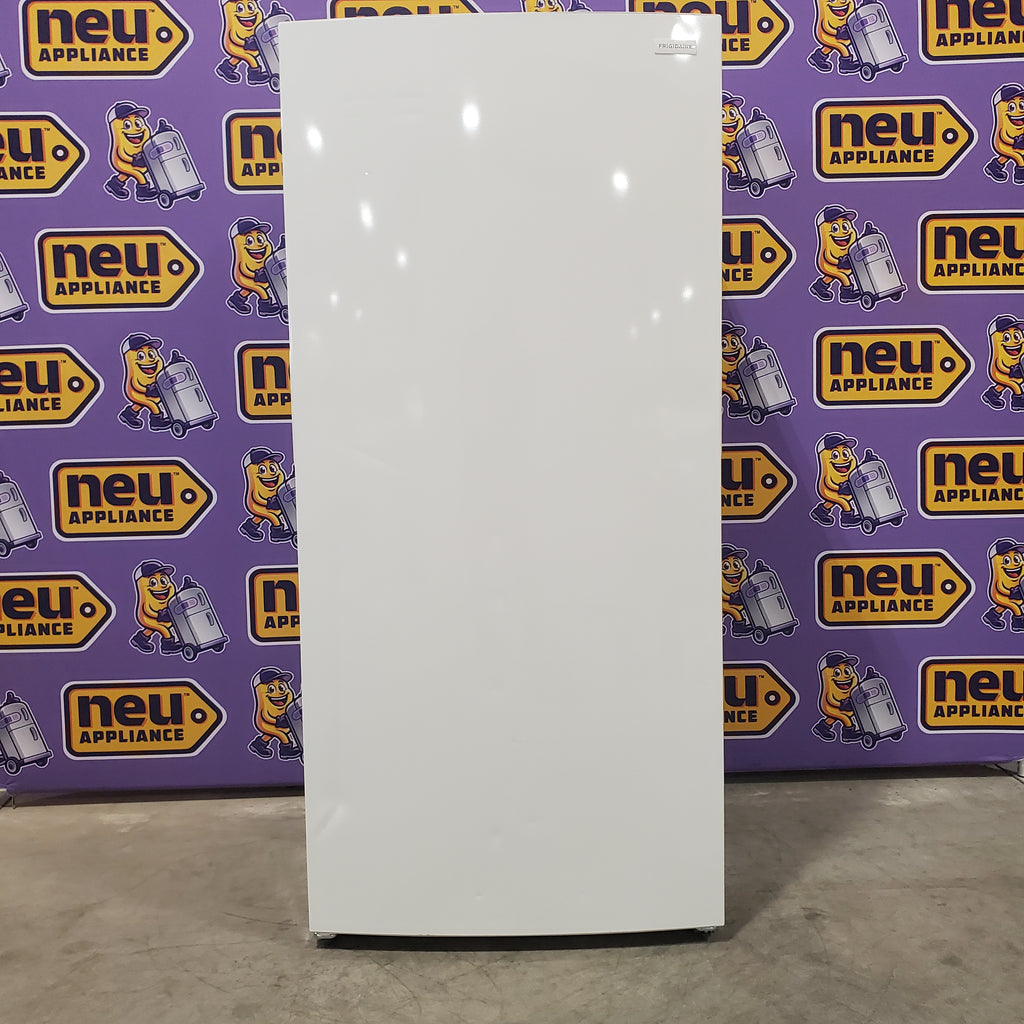 Pictures of Frigidaire 20 Cu. Ft. Energy Star Garage Ready Upright Freezer in White FFUE2022AW - Scratch & Dent (Minor) - Neu Appliance Outlet - Discount Appliance Outlet in Austin, Tx