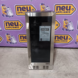 NewAir 15 in. FlipShelf 33 Wine Bottles & 80 Cans Built-in Beverage and Wine Cooler in Stainless Steel with Reversible Shelves SA628 - NWB060SS00 - Open Box