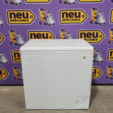 Vissani 6.9 cu. ft. Manual Defrost Chest Freezer in White, Garage Ready with LED Light Type 251311SD935 - DCM7QRWW - Scratch & Dent (Major)