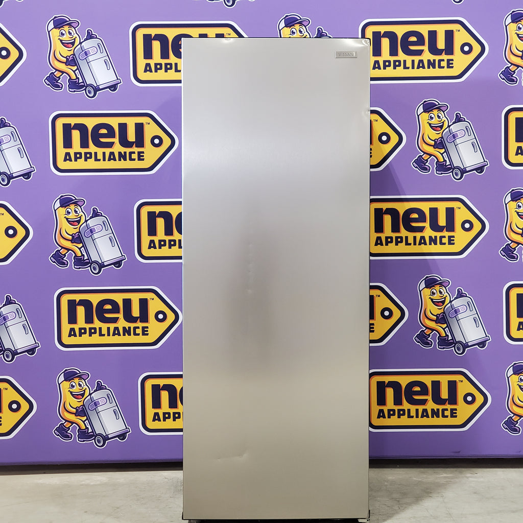 Pictures of Vissani 7.1 cu. ft. Manual Defrost Convertible Upright Freezer in Stainless Steel Look MDUFC7SS4 - Scratch & Dent (Minor) - Neu Appliance Outlet - Discount Appliance Outlet in Austin, Tx