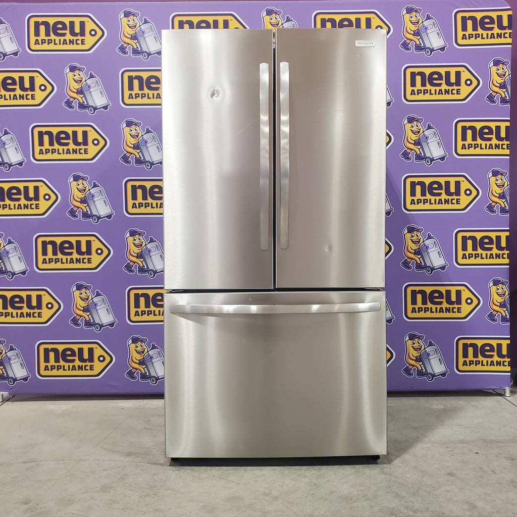 Pictures of Frigidaire 29 Cu. Ft. Standard-Depth French Door Refrigerator in Stainless Steel FRFN2813AF - 3SD426 - Scratch & Dent (Minor) - Neu Appliance Outlet - Discount Appliance Outlet in Austin, Tx