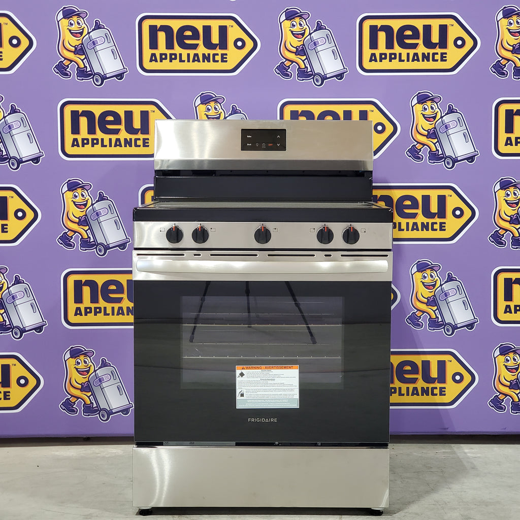 Pictures of Frigidaire 30" 5 Burner Element Electric Range FCRE3052BS - Open Box - Neu Appliance Outlet - Discount Appliance Outlet in Austin, Tx