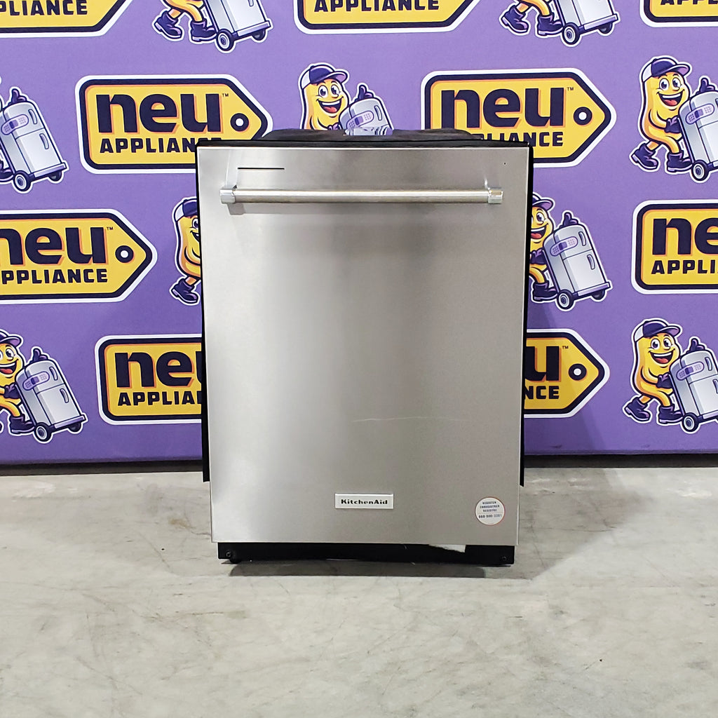 Pictures of Kitchenaid 360° Max Jets™ Third Rack Dishwasher with 50+ Total Wash Jets, 44 dBA in PrintShield Stainless Steel KDTM404KPS - Open Box - Neu Appliance Outlet - Discount Appliance Outlet in Austin, Tx