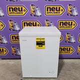 Vissani 5.0 cu. ft. Manual Defrost Chest Freezer with LED Light in White, Garage Ready SA329 - HMCF5W5 - Scratch & Dent (Minor)