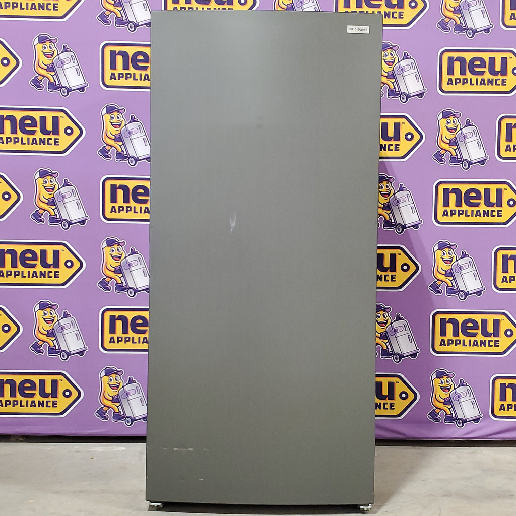 Pictures of Frigidaire 20 Cu. Ft. Garage Ready Upright Freezer in Carbon FRUF2020AN - Scratch & Dent (Minor) - Neu Appliance Outlet - Discount Appliance Outlet in Austin, Tx