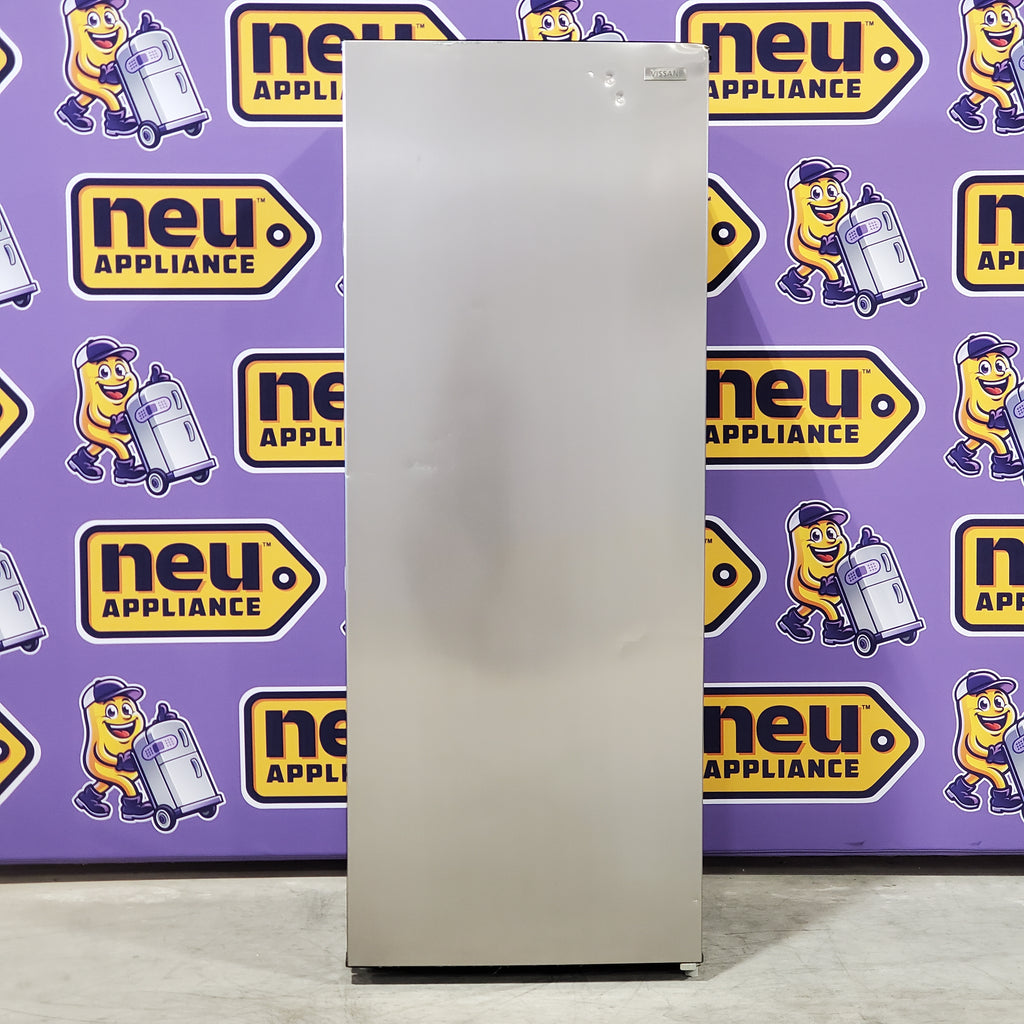Pictures of Vissani 7.1 cu. ft. Manual Defrost Convertible Upright Freezer in Stainless Steel Look MDUFC7SS4 - Scratch & Dent (Minor) - Neu Appliance Outlet - Discount Appliance Outlet in Austin, Tx